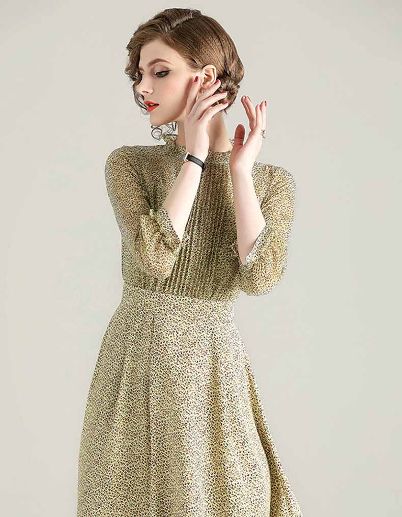 Gypsophila Green Dress