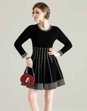 Jaborosa Black Dress