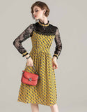 Goldenrod Flower Dress