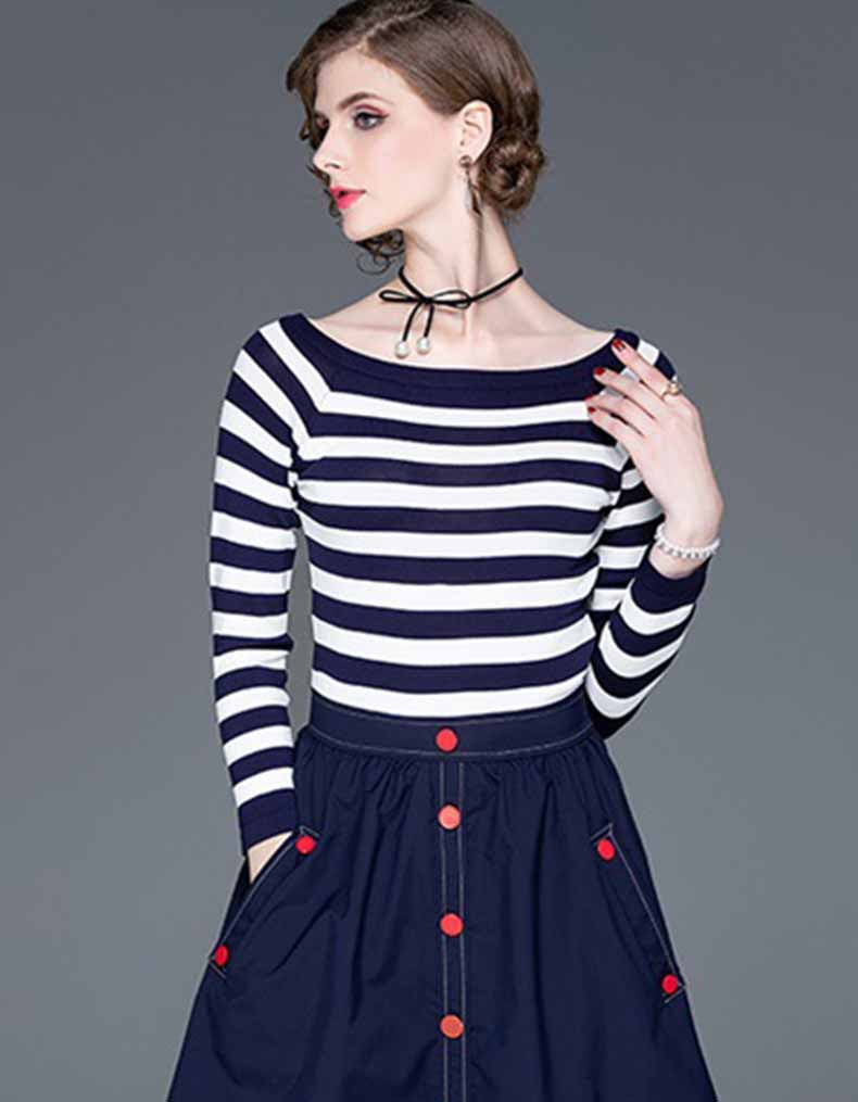 Drusilla Stripes Dress