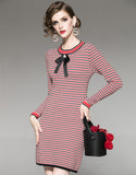 Stripes Angelonia Dress